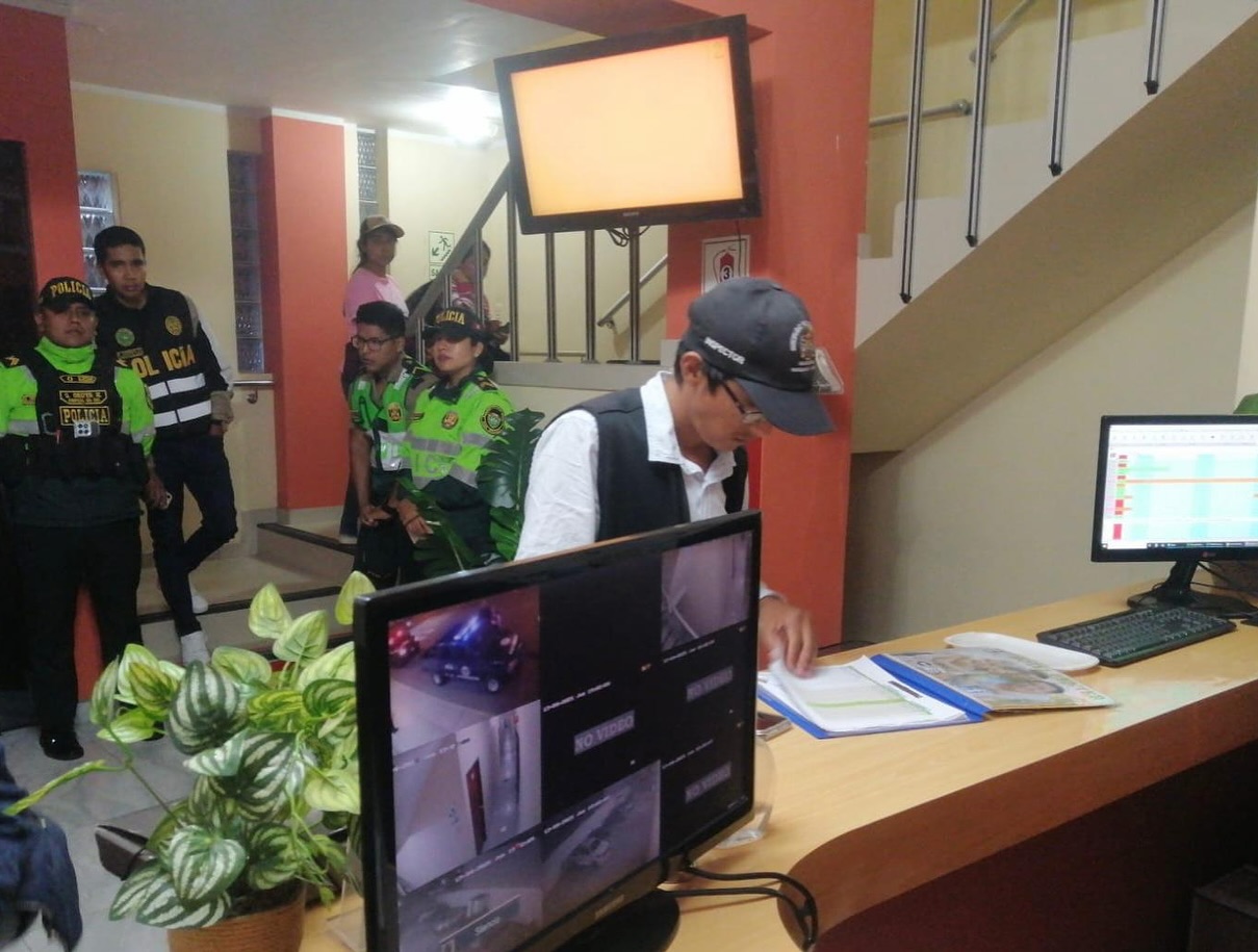 Operativo “Hoteles Seguros” en Huaral