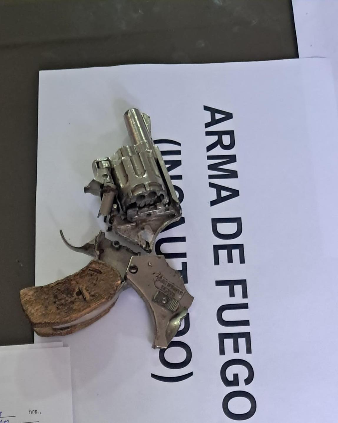 Serenazgo de Huaral interviene en caso de violencia y porte de arma de fuego en Huando