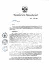 Vista preliminar de documento RM N° 00495-2025-DE (Modificar el Art. 1 de la RM Nro. 0461-2025-DE)