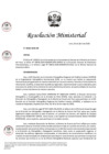 Vista preliminar de documento RM N° 00503-2025-DE (Autorizar el viaje al exterior, en comisión de servicio, del personal militar que se detalla a Chile)