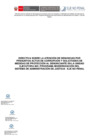 Vista preliminar de documento Directiva sobre atención de denuncias por presuntos actos de corrupción  y solicitudes de medidas de protección al denunciante
