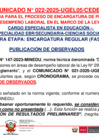 Vista preliminar de documento COMUNICADO 022-2025-UGEL05-CEDE2025 // PROCESO DE ENCARGATURA 2025 // PUBLICACIÓN DE OBSERVADOS