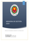 Vista preliminar de documento MEMORIA DE GESTION 2024 