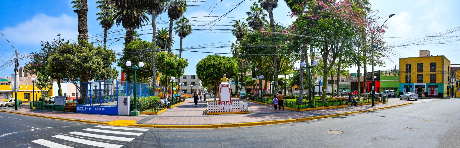 Plaza Raimondi luce renovada y recuperada