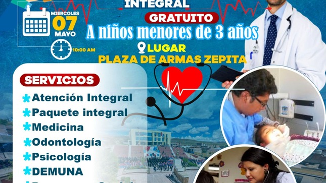 Gran campaña de Salud Integral en Zepita