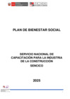 Vista preliminar de documento PLAN DE BIENESTAR SOCIAL SENCICO - 2025F