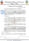 Vista preliminar de documento Resolución de Alcaldía