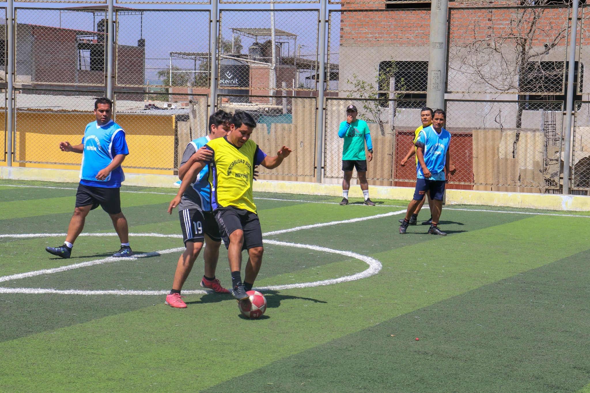 tarde deportiva con los trabajadores