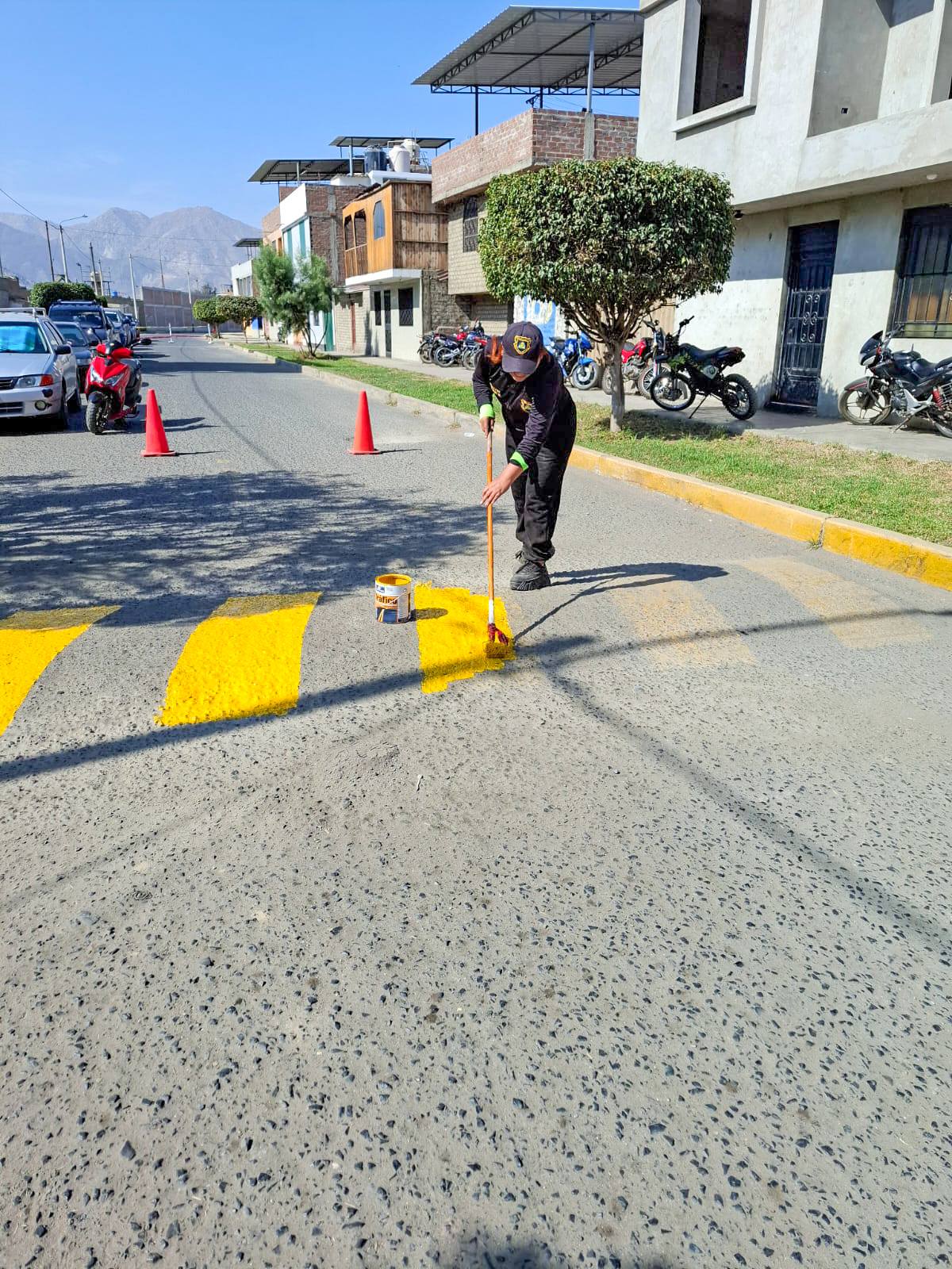 pintado de señalización