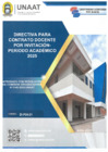 Vista preliminar de documento Directiva para contrato docente por invitacion 2025