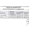 Vista preliminar de documento SALDO DE BALANCE 2017