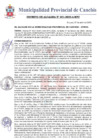 Vista preliminar de documento DECRETO DE ALCALDIA N° 001-2025-A-MPC