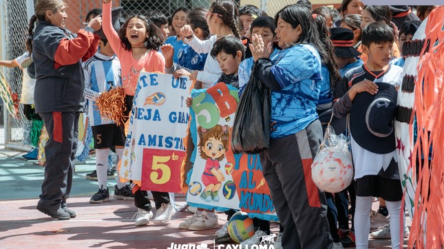 La I.E. Santa Rosa De Lima Del Distrito De Caylloma Dio Inicio A Sus Olimpiadas Escolares 2025 Con Gran Entusiasmo
