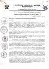 Vista preliminar de documento ORDENANZA MUNICIPAL N026-2015-MPPA-A