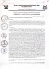 Vista preliminar de documento ORDENANZA MUNICIPAL N028-2015-MPPA-A