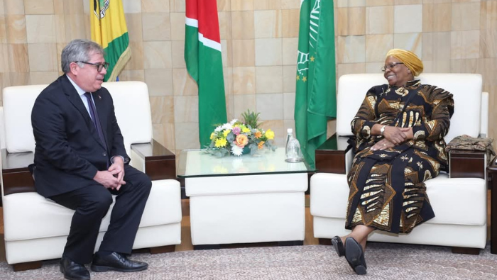 Embajador del Perú presenta sus cartas credenciales en la República de Namibia