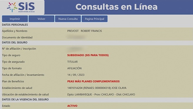 Papa León XIV tiene nacionalidad peruana y está afiliado al SIS