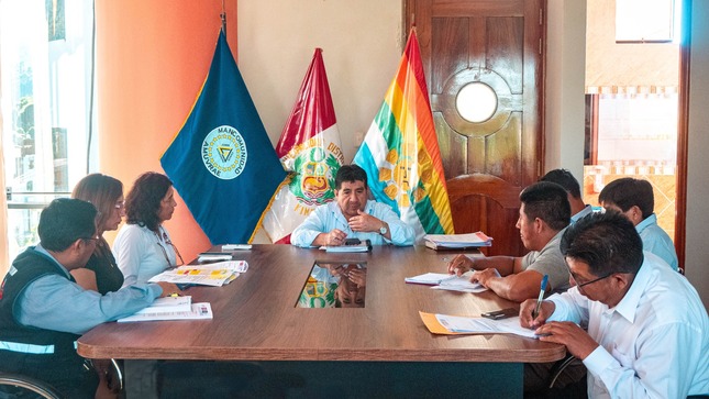 Importante reunión de trabajo con representantes del Gobierno Regional del Cusco