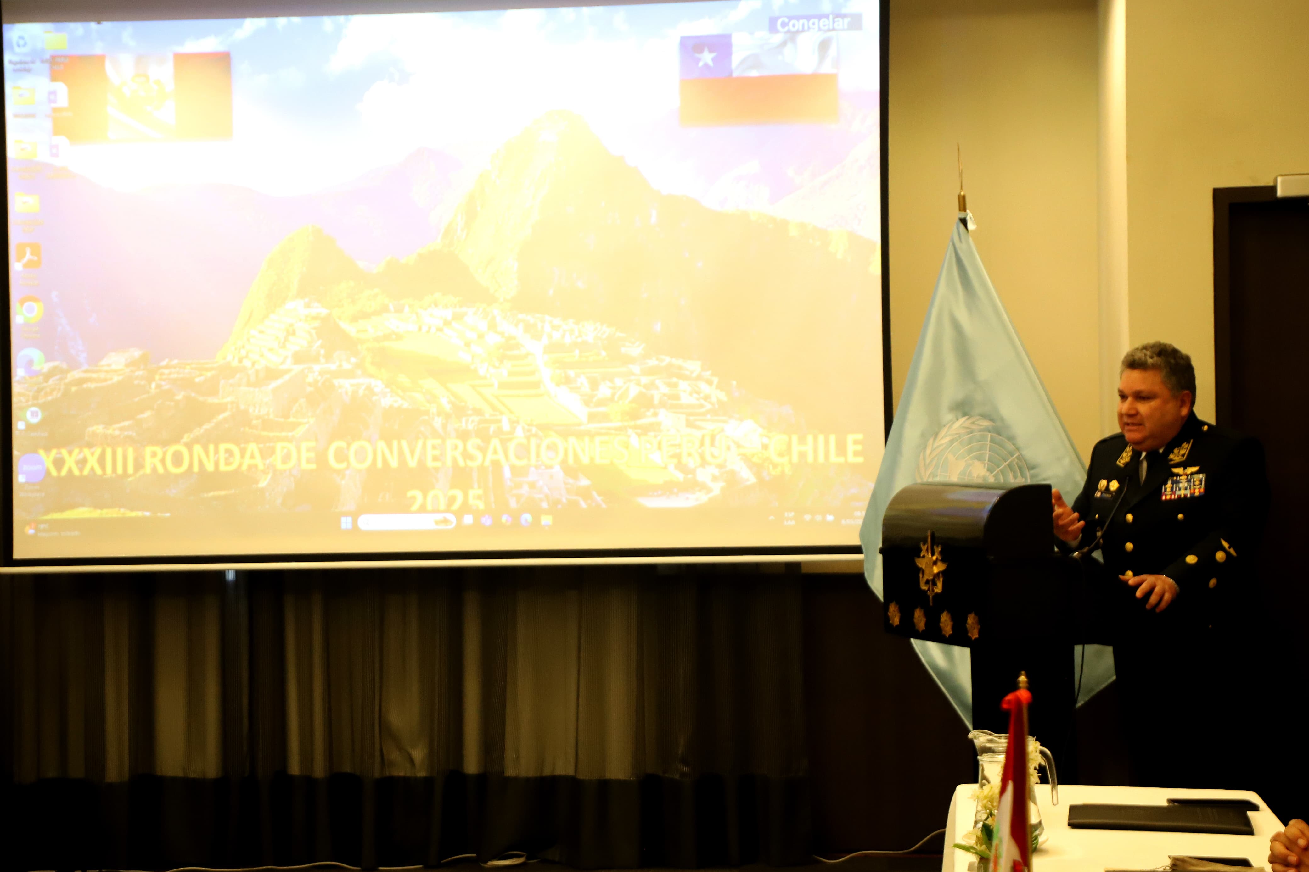 Fuerzas Armadas del Perú y Chile reafirman lazos de cooperación en la XXXIII Ronda de Conversaciones Bilaterales