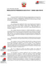 Vista preliminar de documento RESOLUCION DE PRESIDENCIA EJECUTIVA 021-2025-OFIS-PE