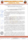 Vista preliminar de documento RESOLUCIÓN DE ALCALDfA Nº 0199-2024-A-MDL/CH 