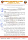 Vista preliminar de documento RESOLUCIÓN DE ALCALDÍA Nº 0268-2024-A-MDL/CH/C 