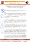Vista preliminar de documento RESOLUCIÓN DE ALCALDfA Nº 0270-2024-A-MDL/CH/C 