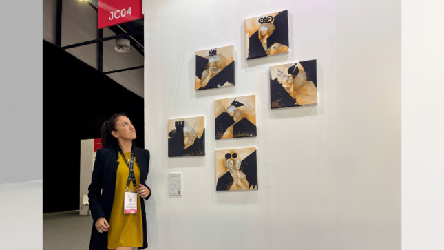 Obra de la artista peruana Ramos-Prado representa al Perú en 11ª edición del “World Art Dubai”