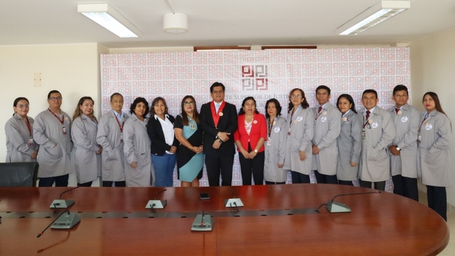 Destacan labor del personal que labora en los archivos de la Corte Superior de Justicia de Piura