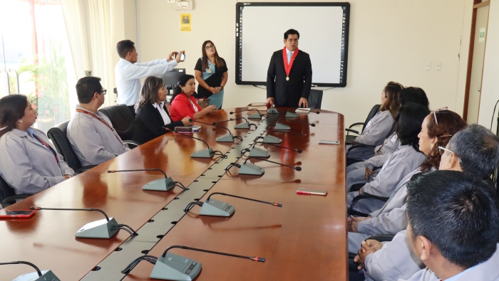 Destacan labor del personal que labora en los archivos de la Corte Superior de Justicia de Piura