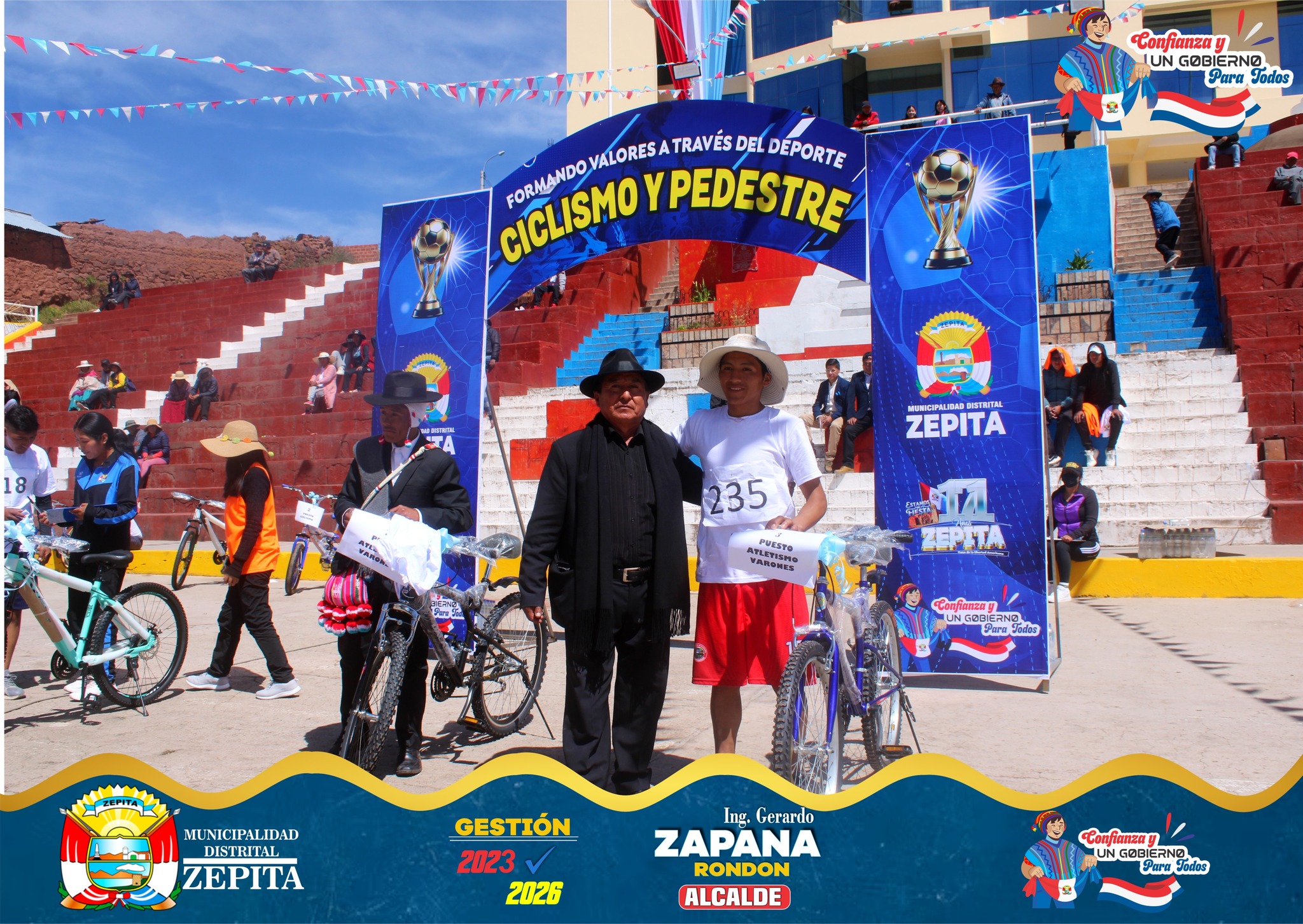 La Gran carrera pedestre de Damas y Varones
