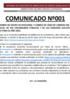 Vista preliminar de documento COMUNICADO Nº001-2025