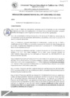 Vista preliminar de documento Resolución Administrativa N° 097-2025/UNIQ-CO-DGA