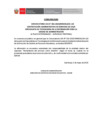 Vista preliminar de documento COMUNICADO - CONVOCATORIA 002-2025 - DESIERTO 