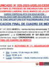 Vista preliminar de documento COMUNICADO 025-2025-CEDE2025 // PROCESO DE ENCARGATURA 2025 // PUBLICACIÓN FINAL DE CUADRO DE MÉRITO