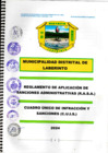 Vista preliminar de documento R.A.S.A. - MUNICICPALIDAD DISTRITAL DE LABERINTO