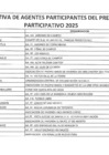 Vista preliminar de documento Lista Definitiva de Agentes Participantes del Presupuesto Participativo 2025