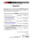 Vista preliminar de documento Comunicado