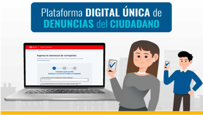 Plataforma digital única de denuncias ciudadanas 