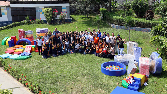 GRELL entregó material educativo de psicomotricidad a más de 500 pronoei en la libertad con inversión superior a s/ 1.2 millones.