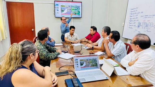 Gorel gestiona convenio para garantizar el sistema de captación de agua de Sedaloreto.