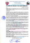 Vista preliminar de documento ACUERDO DE CONCEJO Nº 014-2025-MDRM/CM