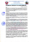 Vista preliminar de documento ACUERDO DE CONCEJO Nº 015-2025-MDRM/CM