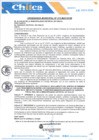 Vista preliminar de documento ORDENANZA MUNICIPAL N° 373-MDCHICM