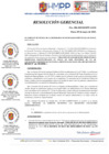Vista preliminar de documento RESOLUCION GERENCIAL N°0206-2025-“CREACIÓN DE LOS SERVICIOS OPERATIVOS O[R]