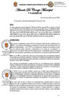 Vista preliminar de documento ACUERDO DE CONSEJO N° 057 - APROBAR MODIFICACION PRESUPUESTARIA CORRESPONDIENTE Y CONSECUENCIA APROBAR APOYO ECONOMICO PARA PASAJES Y VIATICOS III ENCUENTRO NACIONAL DE LA PERSONA CON DISCAPACIDAD