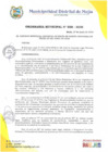 Vista preliminar de documento ORD MUNICIPAL  N° 030-MDM
