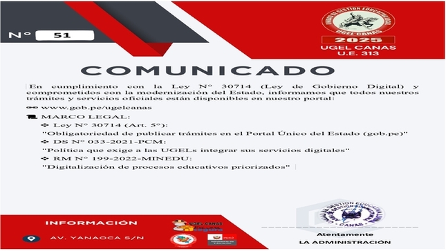 Comunicado