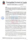 Vista preliminar de documento RESOLUCION DE GERENCIA  MUNICIPAL N° 133-2025-MPC-GM
