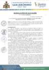 Vista preliminar de documento Resolución de Alcaldía N° 0116 - 2025 - MDSJ - C